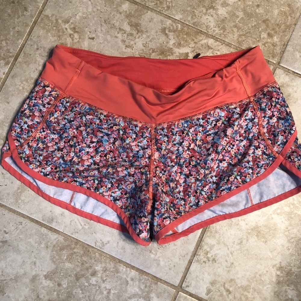 Lululemon speed shorts size 6